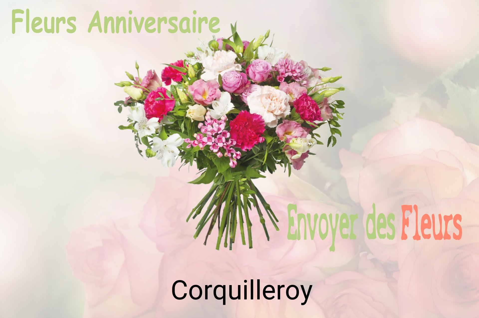 Bouquet de fleurs d’anniversaire livré à Corquilleroy