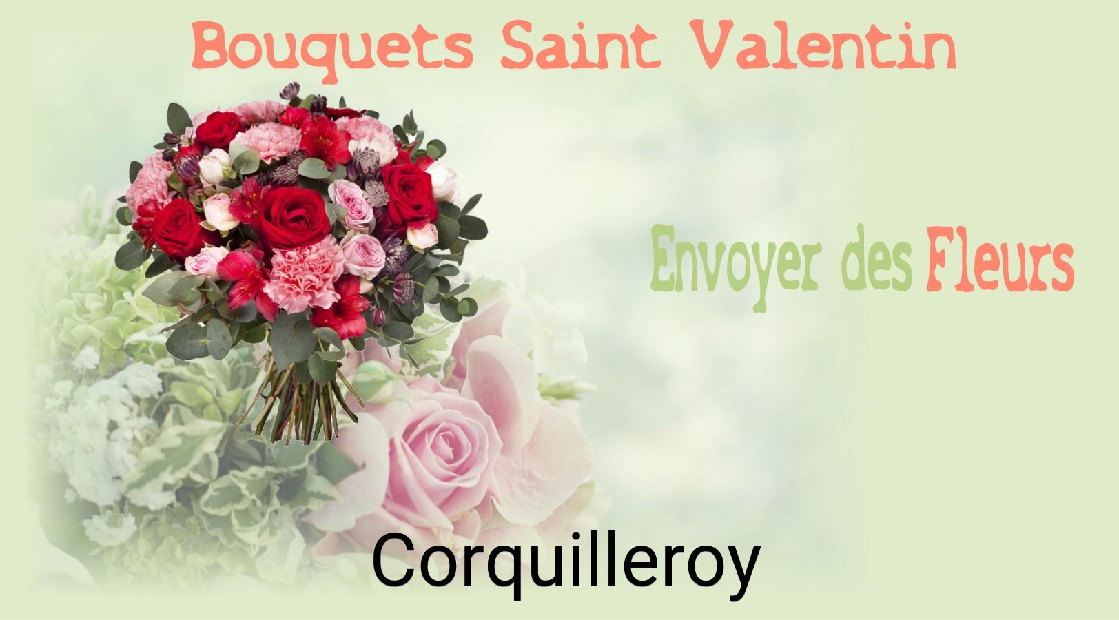 Roses de Saint-Valentin livrées à Corquilleroy