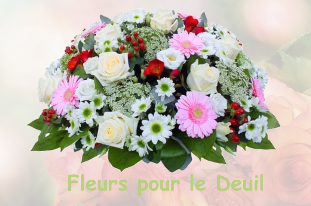 fleurs deuil CORQUILLEROY